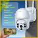 2k Security Camera WiFi Camera with Outdoor Night Vision Waterproof Camera for Home Security System 3mp Ultra Hd With 360 Alarm