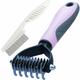 Héloise - Flea Comb and Brush for Dogs and Cats, Grooming Brushes for Long and Short Haired Dogs, Undercoat Grooming Comb Removes Undercoats and