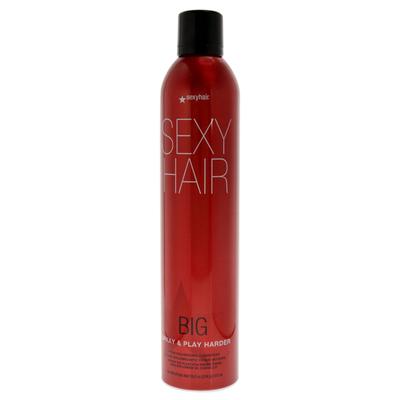 Big Sexy Hair Spray and Play Harder by Sexy Hair for Unisex - 10 oz Hair Spray