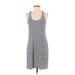 J.Crew Casual Dress: White Stripes Dresses - Women's Size Small