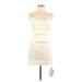 Cocktail Dress - Mini: Ivory Dresses - New - Women's Size Large