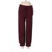Madewell Casual Pants - Mid/Reg Rise: Burgundy Bottoms - Women's Size Small