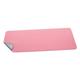 Schreibunterlage einrollbar Lederimitat, 80x30cm, rosa/silber