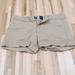 American Eagle Outfitters Shorts | American Eagle Mini Stretch Khaki Shorts 2 | Color: Cream/Tan | Size: 2