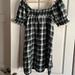 American Eagle Outfitters Dresses | American Eagle Plaid Dress Sz Medium Nwt | Color: Green | Size: M