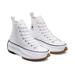 Converse Shoes | Converse Run Star Hike High White Black Gum Unisex Platform Sneakers | Color: Black/White | Size: 7.5