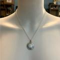 Coach Jewelry | Coach Est. 1941 Silver Medallion Pendant .925 Sterling Silver Necklace | Color: Silver | Size: Necklace Measures 18” In Length