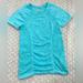 Athleta Shirts & Tops | Athleta Girl Tight Workout Tee Girls Size 8/10 | Color: Blue | Size: 10g