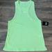 Under Armour Tops | Brand New With Tags Women’s Under Armour Muscle Tank Top (Nwt) | Color: Green/Yellow | Size: S