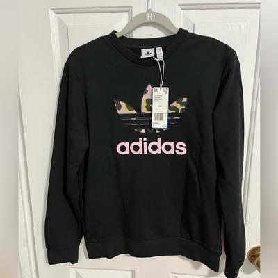 Adidas Shirts & Tops | Adidas Pullover Brand New In Girls 13-14 Youth | Color: Black | Size: Lg