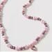 Urban Outfitters Jewelry | Cher Pearl And Gem Heart Necklace | Color: Pink | Size: Os