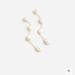 J. Crew Jewelry | Jcrew Freshwater Pearl Drop Earring Nwt | Color: Silver/White | Size: Os