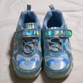 Disney Shoes | Disney Frozen Lights Up Sneakers | Color: Blue/White | Size: 10g