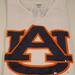 Pink Victoria's Secret Tops | Auburn University Tigers War Eagle V Neck Short Sleeve Victoria's Secret Pink | Color: Blue/White | Size: S