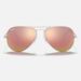 Ray-Ban Accessories | Aviator Flash Lense - Rose Gold | Color: Gold | Size: Os
