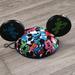 Disney Other | Disney Parks Colorful Mickey Mouse Ear Hat | Color: Black/Red | Size: Osbb