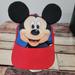 Disney Accessories | Disney Mickey Mouse Kids Baseball Cap Hat With Ears Vintage | Color: Red | Size: Osb