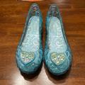 Disney Shoes | Girl Size 13/1. Disney Cinderella Light Up Shoes. | Color: Blue | Size: 13/1