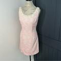 Lilly Pulitzer Dresses | Lilly Pulitzer Pearl Beaded Pink Sheath Tweed Dress | Color: Pink/White | Size: 2