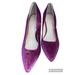 Jessica Simpson Shoes | Jessica Simpson Velvet Pumps Sz 6m | Color: Pink | Size: 6