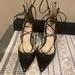 Jessica Simpson Shoes | Guc Jessica Simpson Lace Up Heels Size 7.5 | Color: Black | Size: 7.5