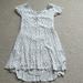 American Eagle Outfitters Dresses | American Eagle White And Blue Flower Dress | Color: Blue/White | Size: S