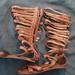 Free People Shoes | Jeffrey Campbell Leather Romana Fest Free People | Color: Brown | Size: 8