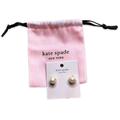 Kate Spade Jewelry | Kate Spade Pearl Earrings Nwt | Color: Gold/White | Size: Os