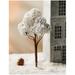 Anthropologie Holiday | Anthropologie Terrain Mini Mountain Pine Tree Luville New Concordville Holiday | Color: Green/White | Size: Os