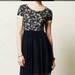 Anthropologie Dresses | Anthropoloie Everleigh Veris Tull Dress | Color: Blue/White | Size: M