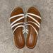 Nine West Shoes | Brand New Nine West Sandals | Color: Tan/White | Size: 7.5