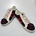 Gucci Shoes | Gucci Ace Wool Sneakers Gg Blue Red Men’s Uk 7.5/Us 8.5 | Color: Blue/Red | Size: 8.5