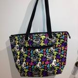 Disney Accessories | Disney Tote. New. Polyester. Excellent Condition 19” Wide 14” Long(Deep) | Color: Purple/Yellow | Size: One Size