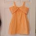 Zara Dresses | Girls Zara Cotton Peach Dress Size 9 | Color: Orange | Size: 9