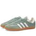 Adidas Shoes | Adidas Original Samba Og Silver Green White Gum Women's Size 7 | Color: Green | Size: 7