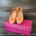 Tory Burch Shoes | Authentic Tory Burch Espadrilles Orange Flats Size 6 | Color: Orange | Size: 6