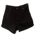 Levi's Shorts | Black Denim Levi Shorts Ultra High Rise From Urban Outfitters Vintage/Upcycled | Color: Black | Size: S