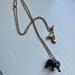 J. Crew Jewelry | J Crew Elephant Charm Necklace | Color: Gray | Size: Os
