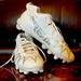 Adidas Shoes | Adidas Freak Spark Md 23 Men's Football Cleats - White/Silver Size 10.5 | Color: Silver/White | Size: 10.5