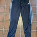 Adidas Other | Boys Adidas Black And White Size Large Running Pants | Color: Black/White | Size: Osb