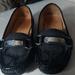 Coach Shoes | Coach Felisha Black Signature Slip-On Loafer Shoes Sz 5.5 | Color: Black | Size: 5.5
