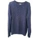 J. Crew Sweaters | J. Crew Knit For J. Crew Cable Knit Sweater Woman’s Large Navy Pullover | Color: Blue | Size: L