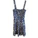 Jessica Simpson Dresses | Jessica Simpson Sundress Blue And White Floral- Small | Color: Blue/White | Size: S