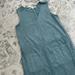 Zara Dresses | Blue Suede Dress | Color: Blue | Size: M