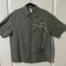 Disney Shirts | Disneyland Resort Short Medium Size With A Beautiful Embroidery Of Mickey Mouse | Color: Black/Green | Size: M