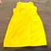 J. Crew Dresses | Jcrew Suiting Dress With Pockets In Yellow Size 14 | Color: Yellow | Size: 14