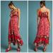 Anthropologie Dresses | Anthropologie One September Zuri Red Floral Dress | Color: Red | Size: Xsp