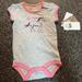 Carhartt One Pieces | Carhartt Onesie | Color: Gray/Pink | Size: 9mb