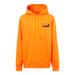 Burberry Sweaters | Burberry Logo Applique Cotton Hoodie Orange | Color: Black/Orange | Size: Xl