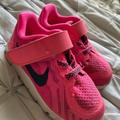 Nike Shoes | Girls Toddler Pink Nike Tennis Shoes | Color: Black/Pink | Size: 6bb